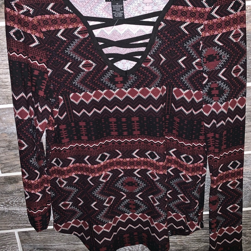 Super soft & stretchy cage front top